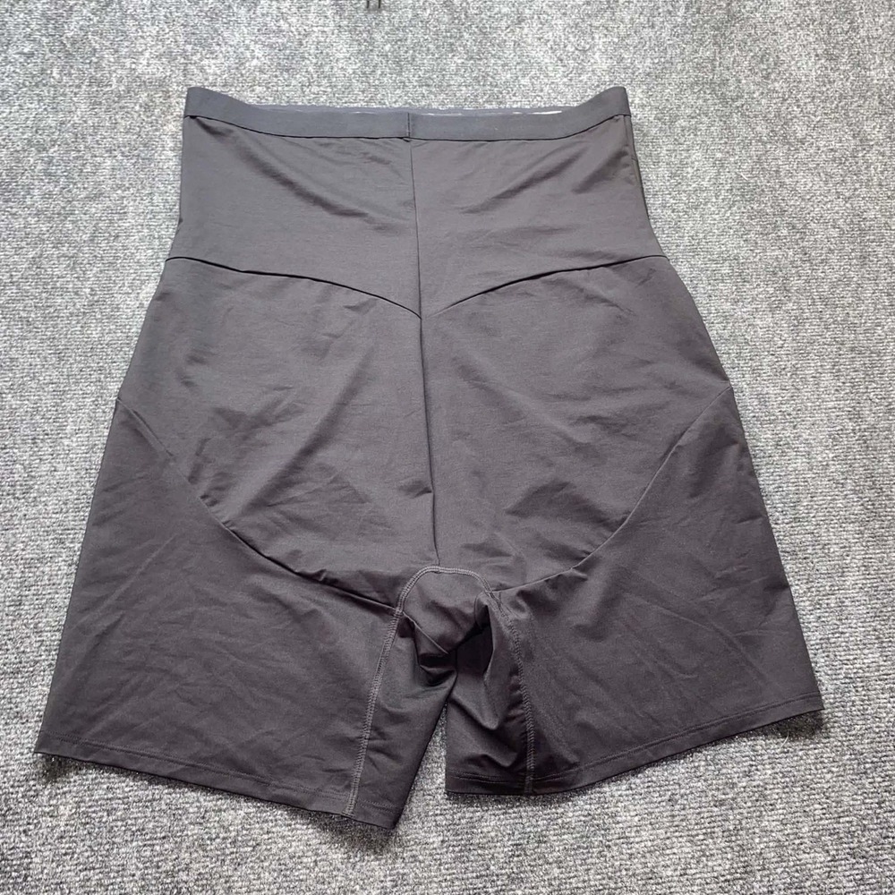 Shape by CACIQUE Ultra High Waist Thigh Shaper Black Size Medium - Picture 2 of 7